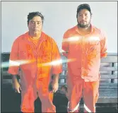  ??  ?? Gabriel Báez Villordo y Luis Alfredo Cañete Acosta se encuentran detenidos por disposició­n de la Fiscalía de Lambaré.