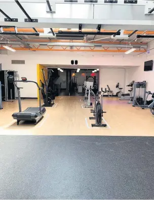  ??  ?? Leisure at Cheltenham gym is the perfect place to start a 2021 fitness campaign