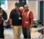  ?? PHOTO PROVIDED ?? American Red Cross volunteers Frank Sierra, left, and Jose Santiago, of Ulster County, are working together in North Carolina.