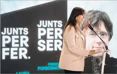  ?? MARTA PEREZ / EFE ?? L’estratègia de negociació del partit de Carles Puigdemont no tradueix a la pràctica el que predica a la teoria