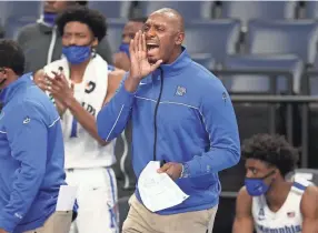  ?? JOE RONDONE/THE COMMERCIAL APPEAL ?? Memphis head coach Penny Hardaway, seen during the Dec. 21 game against Tulsa, is anxious to get the Tigers back to the NCAA Tournament for the first time since 2014.