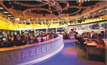  ??  ?? Al Jazeera, which initially billed itself as the voice of the voiceless, has become a propaganda for Qatar’s foreign agenda, clearly avoiding the voices that do not support Qatar’s policies.
