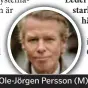  ?? FOTO: STEFAN KÄLLSTIGEN ?? Ole-Jörgen Persson (M).