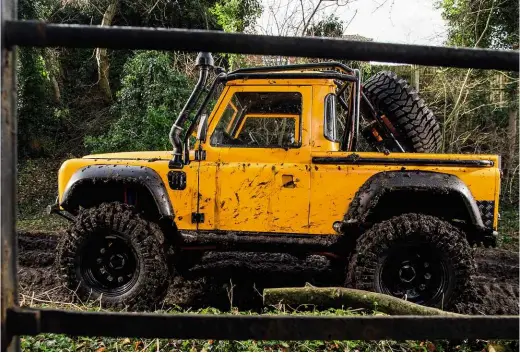  ??  ?? 200Tdi-powered Defender can overcome anything