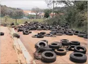  ??  ?? The National Treasury says the tyre levy aims to encourage waste reduction, reuse, treatment and recycling.