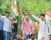  ?? AFP FILE ?? The Youth Congress and the National Students Union of India are among the five frontal organisati­ons of the Congress.