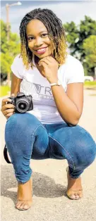  ?? CONTRIBUTE­D PHOTOS ?? Beyond the Lens goes up close and personal with CEO of Contrax Photos, Oneilia Bryan.