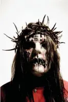  ?? Photograph: Photoshot/Getty Images ?? Jordison in his Slipknot outfit, in 2008.