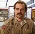  ?? Netflix ?? David Harbour plays police chief Jim Hopper in “Stranger Things.”