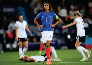  ?? (Getty) ?? Renard’s withdrawal from the team was followed by two more of France’s brightest stars, Marie - Antoinette Katoto and Kadidiatou Diani