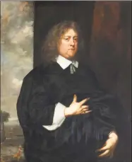  ?? Ronnie Rysz / YCBA ?? A painting of Sir William Paston, first baronet and avid collector.