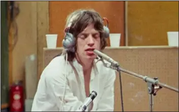  ?? MKCO FILMS ?? Mick Jagger in “Sympathy for the Devil.”