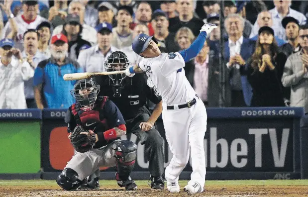  ?? KEVORK DJANSEZIAN / GETTY IMAGES FILES ?? Manny Machado, who played the second half of last season with the Los Angeles Dodgers, figures to generate plenty of interest among suitors.