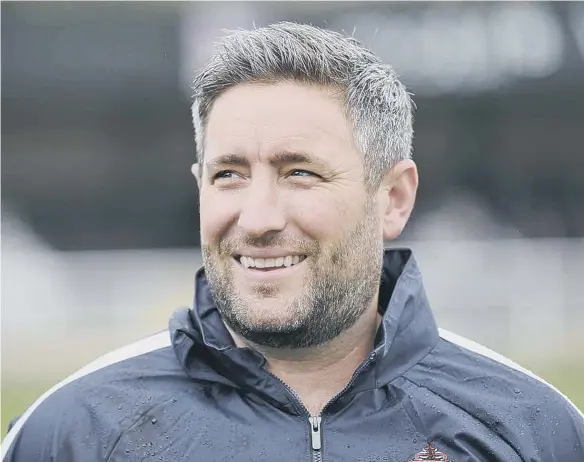  ??  ?? Sunderland head coach Lee Johnson.