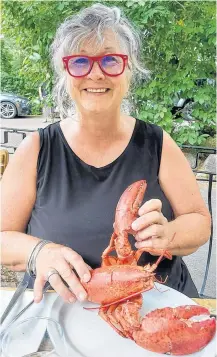  ?? CONTRIBUTE­D ?? Fay Patey, of Bridgewate­r, is the 2024 Nova Scotia Lobster Crawl Lob’STAR.