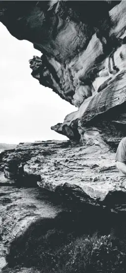  ?? Photograph: Matthew Abbott/ The New York Times ?? Tim Winton near Mahon Pool in Maroubra, Sydney. In hisnew novel The Shepherd’sHut Winton finds poetry and beauty in the country’s interior saltlands and in a young teenager hardened by life.