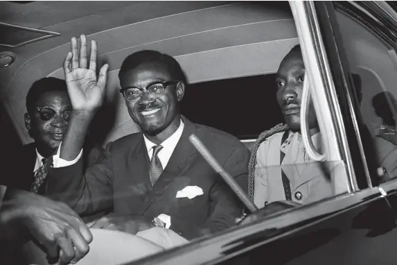  ??  ?? Patrice Lumumba: African freedom fighter and Congo’s first prime minister