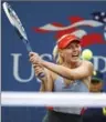  ?? ASSOCIATED PRESS FILE PHOTO ?? Maria Sharapova will play in a Grand Slam for the first time in more than 1½ years.