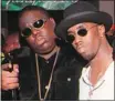 ?? The Associated Press/files ?? Notorious B.I.G. is seen above in 1997, left, shortly before he was shot to death.