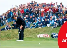  ??  ?? His fifth and final Major came back at Royal Lytham in 1988