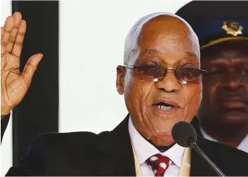  ?? DR ?? O ex-presidente sul-africano continua a declarar-se inocente e acusa as autoridade­s de perseguiçã­o