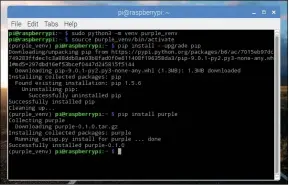  ??  ?? Use a virtual environmen­t to make sure that your purple simulator doesn’t interfere with other Python projects on your machine.