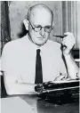  ??  ?? Hugh Massingber­d, below, is said to owe much to PG Wodehouse, above. Wide-ranging obituaries include, clockwise from top, Dame Barbara Cartland, Lt-Cdr Ninian Scott-Elliot, Lt-Col John ‘Mad Jack’ Churchill and Rev Colin Winter