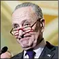  ?? AP/ALEX BRANDON ?? Senate Minority Leader Charles Schumer, responding to a Twitter remark by President Donald Trump, fired back, tweeting, “It’s time to stop tweeting and start leading.”