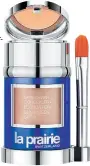  ??  ?? teenager’s. Brilliant.
Talking of fab foundation­s, two others deserve special mentions. The first is La Prairie’s Skin Caviar Foundation ($310). Premium it may be but it comes with a matching concealer and all the anti-ageing benefits of the brand’s...