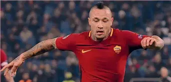  ?? INSIDE ?? Radja Nainggolan, 29 anni, ha un contratto con la Roma fino al 2021, rinnovato lo scorso luglio