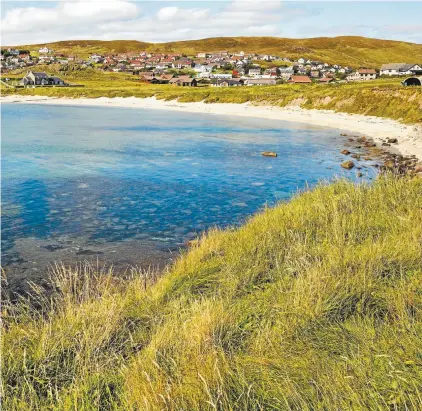  ??  ?? The settlement of Sound, a district of Lerwick, the Shetland Islands capital.