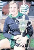  ??  ?? WIN Billy with the Scottish champions trophy in 1982