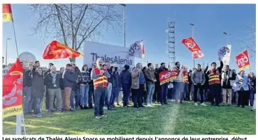  ?? Archives CGT Thalès Alenia Space ?? Les syndicats de Thalès Alenia Space se mobilisent depuis l’annonce de leur entreprise, début mars 2024. Voici ce qu’il se passe à Toulouse.