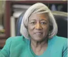  ?? GERRY BROOME/AP ?? Paulette Dillard, president of Shaw University, says “many smaller institutio­ns need donors to step forward.”
