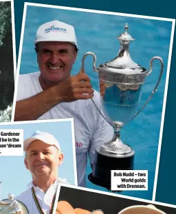  ??  ?? Bob Nudd – two World golds with Drennan.