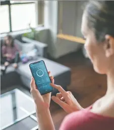  ??  ?? Air-purificati­on systems have gone high-tech, so now you can monitor the quality of the air inside the home using your smartphone. However you do it, it’s important at this time of year.