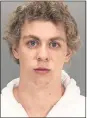  ?? COURTESY STANFORD DEPT. OF PUBLIC SAFETY ?? Brock Turner as he appeared on the night of his arrest on Jan. 18, 2015.