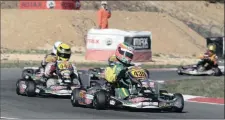  ??  ?? Cris Morgado is aiming for a fourth DD2 Masters Rotax World Title.