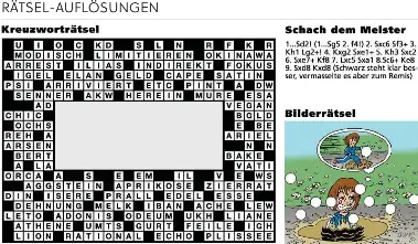 Ratsel Auflosungen Pressreader