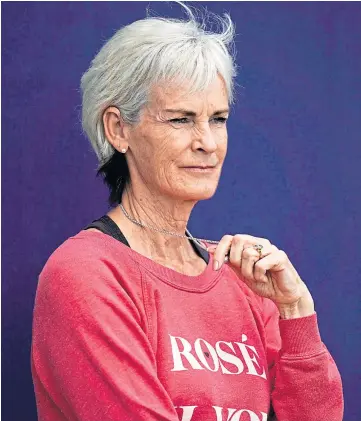  ?? ?? DISTRESSIN­G: Tennis coach Judy Murray was assaulted by an executive at a function.