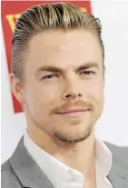  ?? CHRIS PIZZELLO/INVISION/THE ASSOCIATED PRESS FILES ?? Derek Hough says he is taking his recovery ‘one day at a time.’