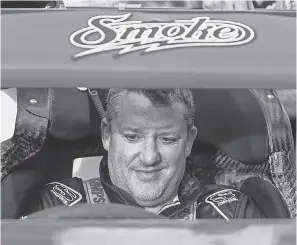  ?? GUY RHODES/USA TODAY SPORTS ?? Tony Stewart, a three-time Cup Series champ, headlines the 5-member NASCAR Hall of Fame Class of 2020 named Wednesday.