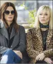  ??  ?? Sandra Bullock and Cate Blanchett in “Ocean’s 8”