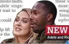  ?? ?? NEW LOVE Adele and Rich Paul in October