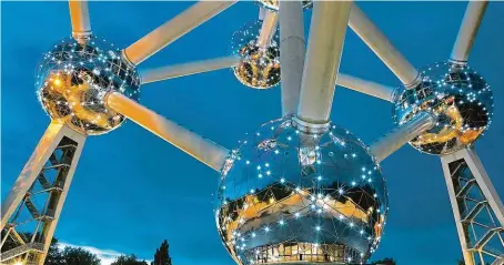  ?? FOTO PROFIMEDIA ?? Atomium, symbol technologi­ckého pokroku a Bruselu jako města inovací. Tentokrát ale naráží na vlastní limity.