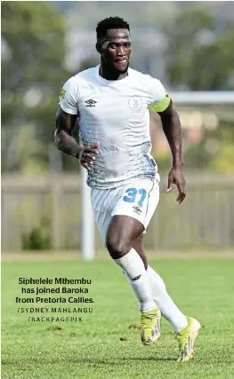 Age is just a number for veteran Mthembu - PressReader