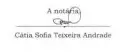  ??  ?? 1° Cartório Notarial da Praia, Telefone-Fax-2617935-CP-184, Avenida da China, Encosta de Achada Santo António, Notária. Lic.: Cátia Sofia Teixeira Andrade NIF-353331112