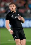  ??  ?? Beauden Barrett is still suffering the effects of a head knock from earlier this month.