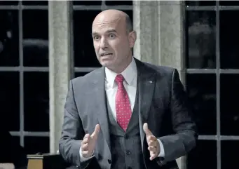  ?? THE CANADIAN PRESS FILES ?? Male MPs must help to usher in a culture change on Parliament Hill and combat sexual misconduct, says NDP MP Nathan Cullen, who is looking to work with colleagues of all stripes to address inappropri­ate behaviour.
