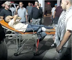  ?? (أحمد غرابلي/فرانس برس) ?? أصيب 13 فلسطينيًا في اقتحام قوات االحتالل عقبة جبر